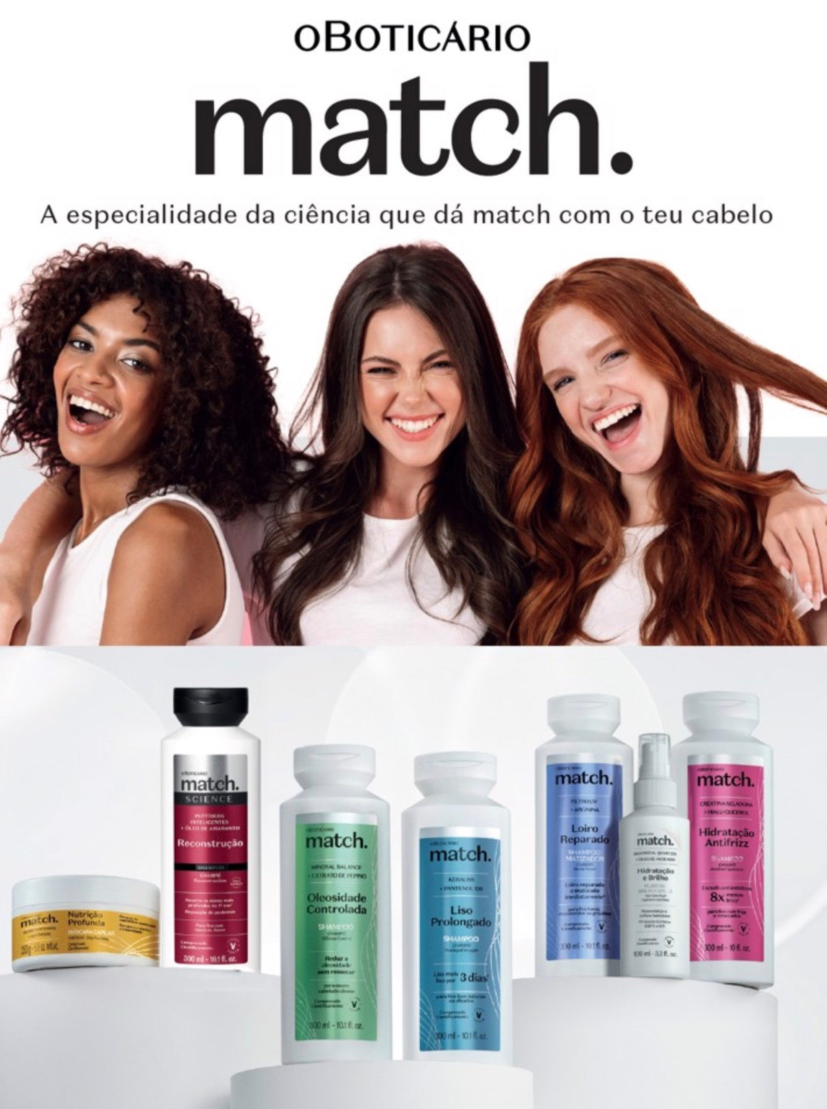 CABELOS FEMININOS