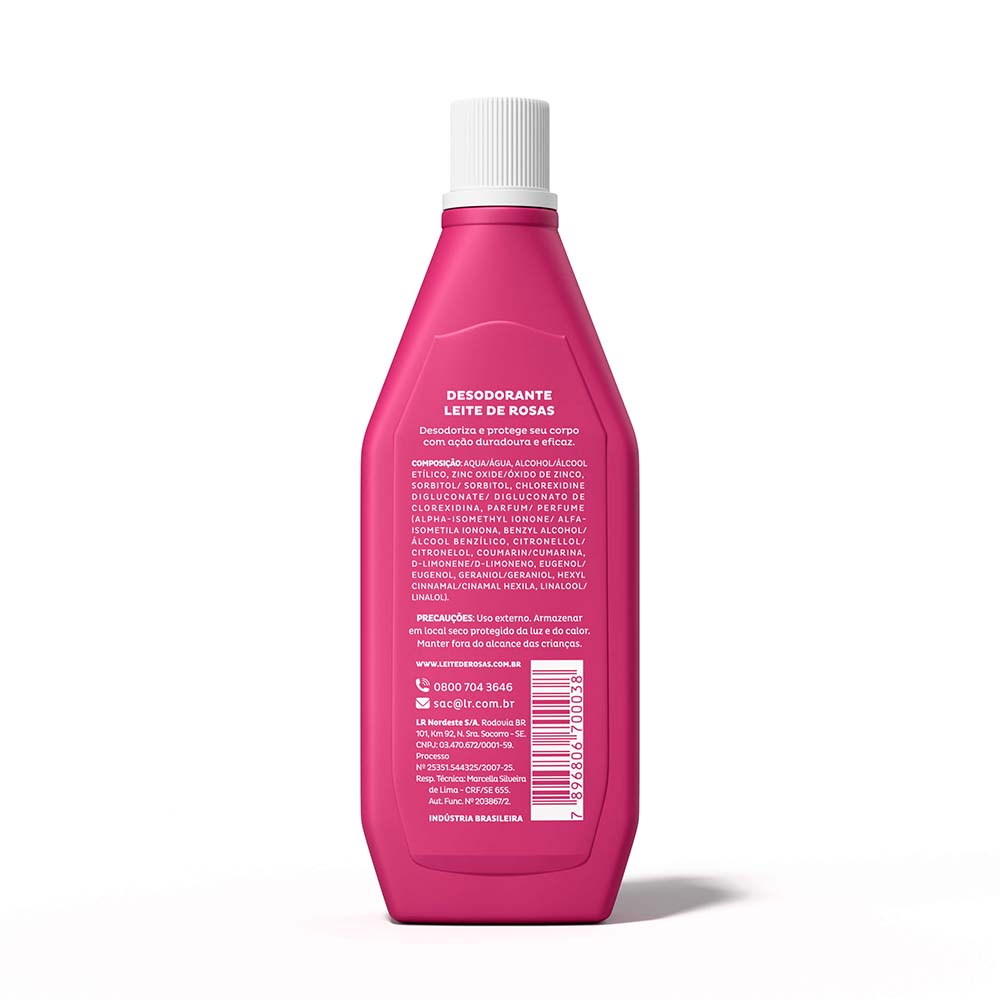 Desodorante Leite de Rosas, 170ml