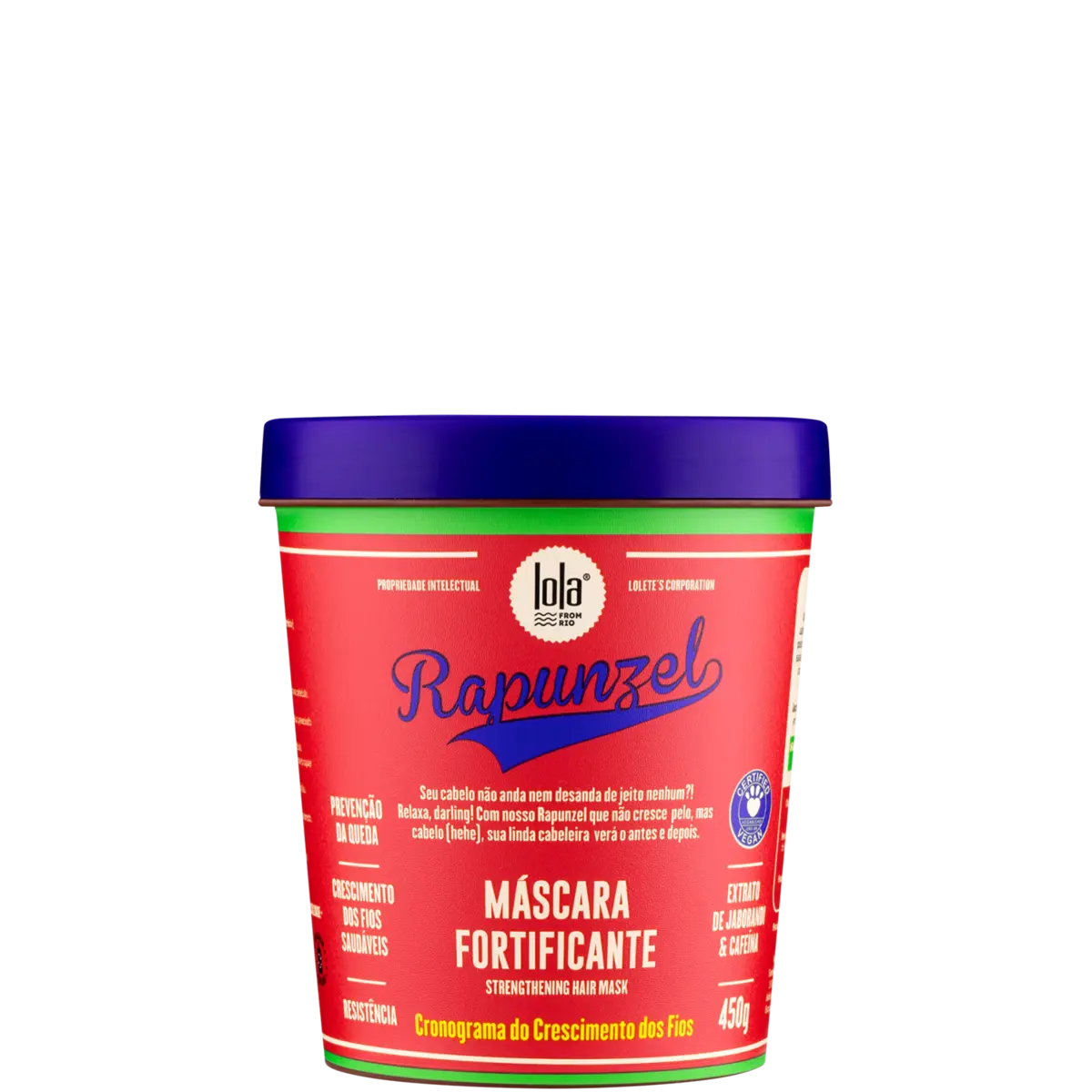 Rapunzel - máscara capilar de tratamento 450g