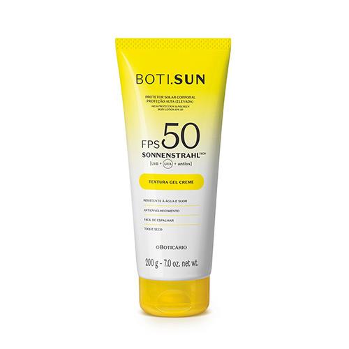 Boti.Sun Protetor Solar Corporal Gel Creme FPS50, 200g