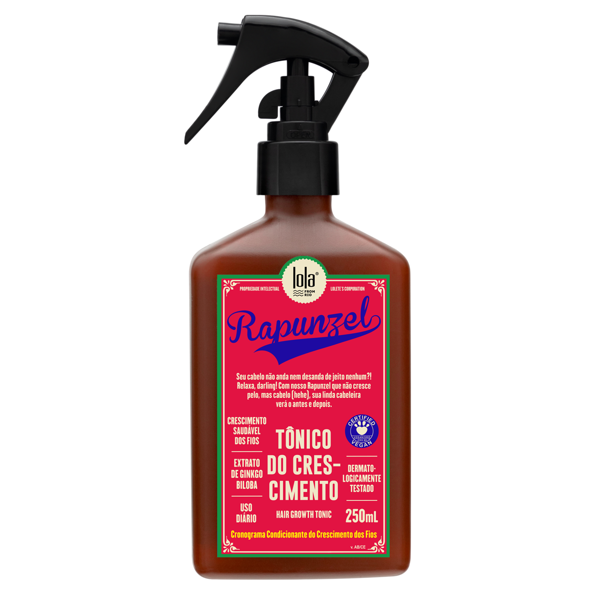 Rapunzel tónico do crescimento - spray 250ml