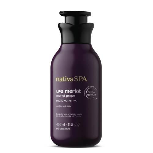 Creme Hidratante  Nativa SPA Uva Merlot, 400ml